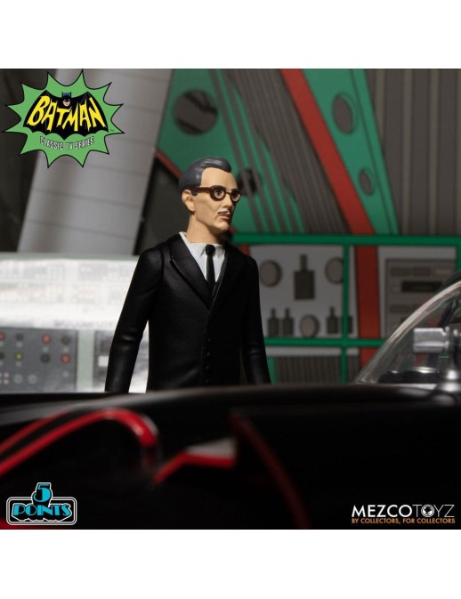 Mezco Batman 1966 5 Points Action Figures Deluxe Box Set
