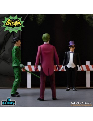 Mezco Batman 1966 5 Points Action Figures Deluxe Box Set