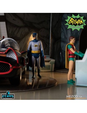 Mezco Batman 1966 5 Points Action Figures Deluxe Box Set