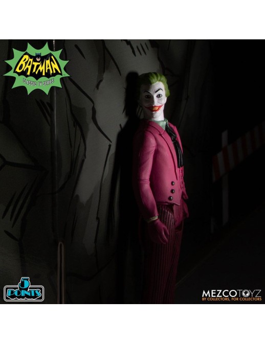 Mezco Batman 1966 5 Points Action Figures Deluxe Box Set