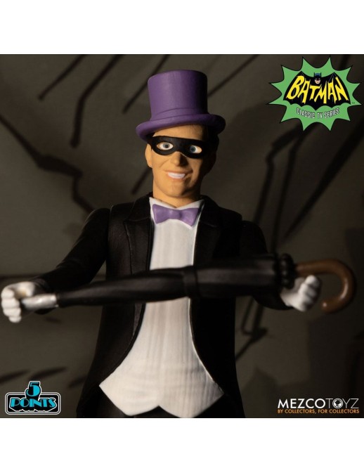 Mezco Batman 1966 5 Points Action Figures Deluxe Box Set