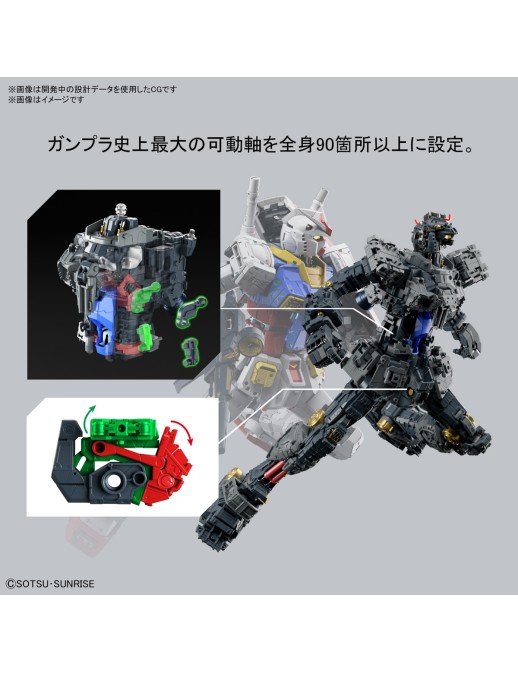 Bandai Perfect Grade Unleashed PG 1/60 Mobile Suit Gundam RX-78-2 Gundam