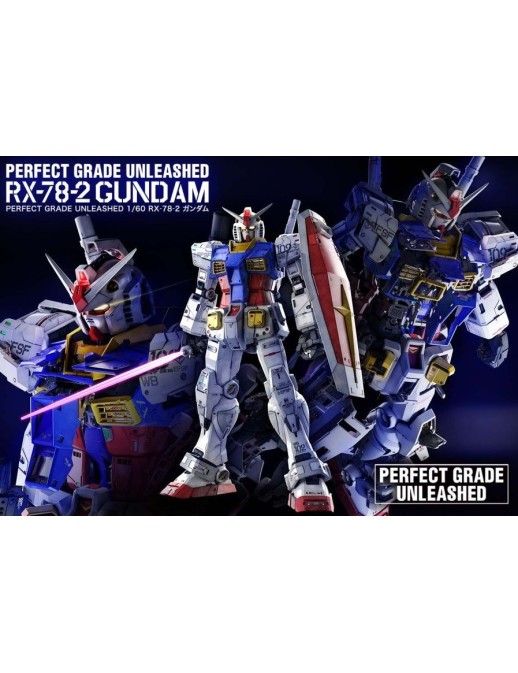 Bandai Perfect Grade Unleashed PG 1/60 Mobile Suit Gundam RX-78-2 Gundam