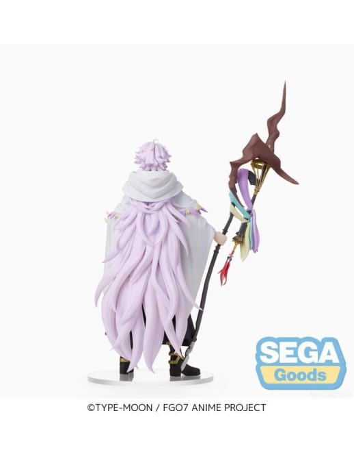Sega Super Premium Size Figure Fate Grand Order Merlin Absolute Demonic Front Babylonia Caster
