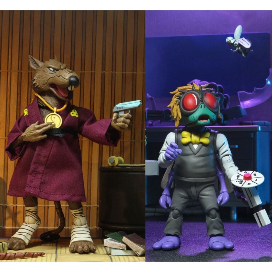 neca baxter stockman and splinter