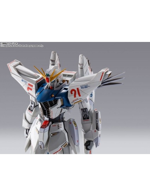 Bandai Metal Build Gundam F91 Chronicle White Version