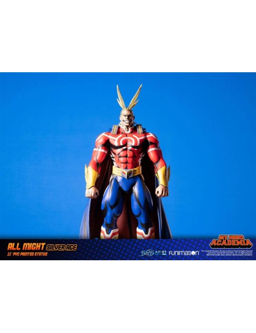 First 4 Figures My Hero Academia All Might Silver Age