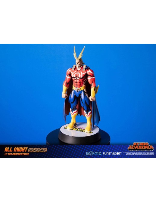 First 4 Figures My Hero Academia All Might Silver Age