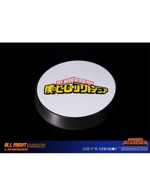 First 4 Figures My Hero Academia All Might Silver Age