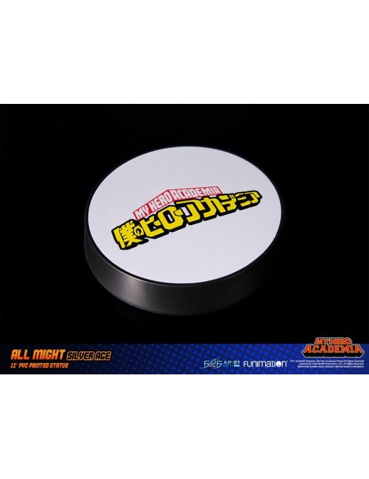 First 4 Figures My Hero Academia All Might Silver Age