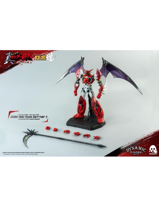 Threezero ROBO-DOU Getter Robot The Last Day Shin Getter 1 Anime Color Version