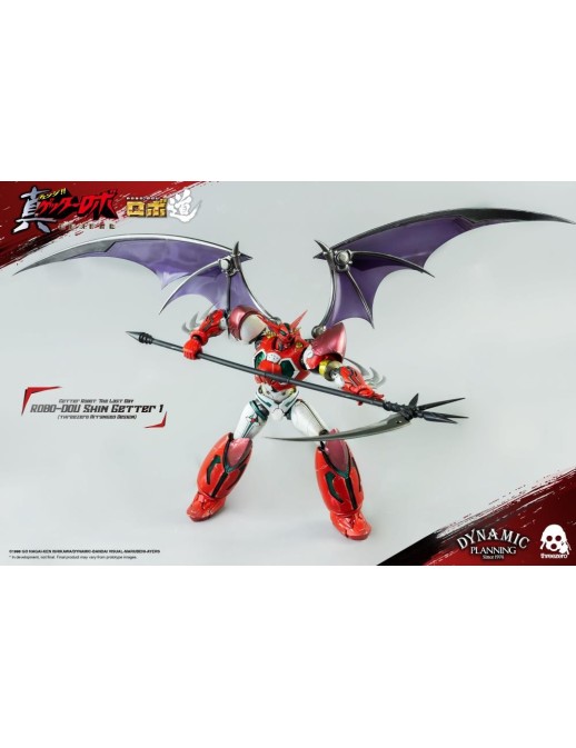 Threezero ROBO-DOU Getter Robot The Last Day Shin Getter 1 Anime Color Version