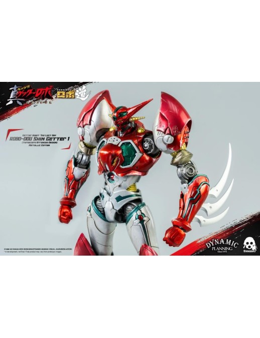 Threezero ROBO-DOU Getter Robot The Last Day Shin Getter 1 Metallic Color Version