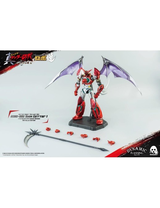 Threezero ROBO-DOU Getter Robot The Last Day Shin Getter 1 Metallic Color Version