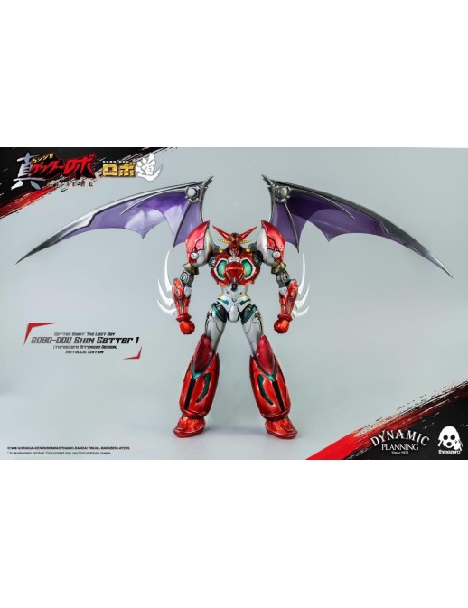 Threezero ROBO-DOU Getter Robot The Last Day Shin Getter 1 Metallic Color Version