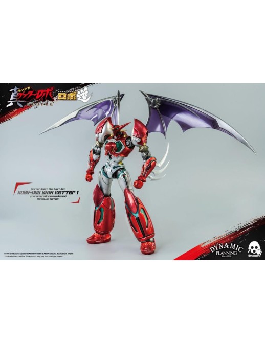 Threezero ROBO-DOU Getter Robot The Last Day Shin Getter 1 Metallic Color Version