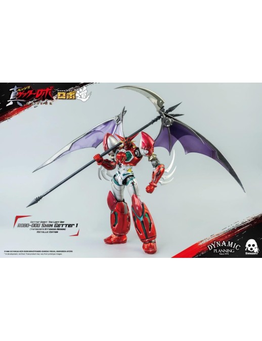 Threezero ROBO-DOU Getter Robot The Last Day Shin Getter 1 Metallic Color Version