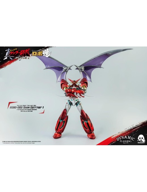 Threezero ROBO-DOU Getter Robot The Last Day Shin Getter 1 Metallic Color Version