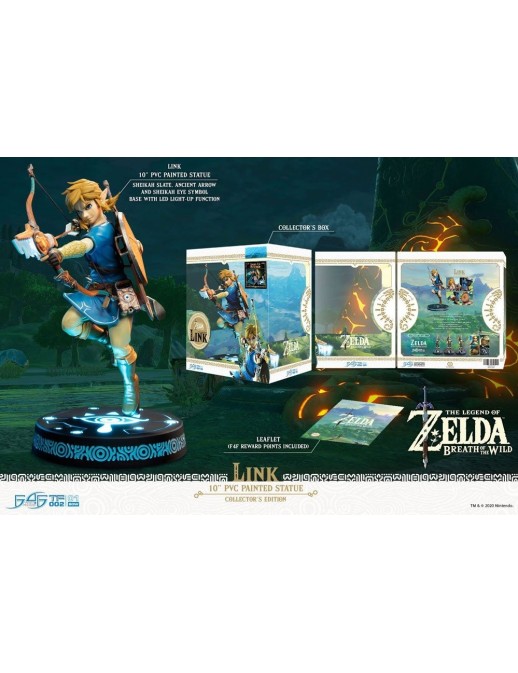 First 4 Figures The Legend of Zelda Breath of the Wild Link Collector's Edition