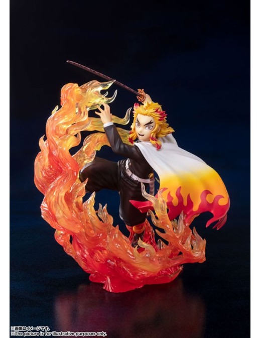 Bandai Figuarts Zero Demon Slayer Kimetsu No Yaiba Kyojuro Rengoku Flame Breathing