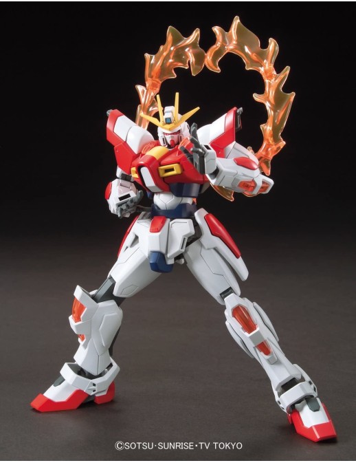 Bandai High Grade HGBF 1/144 Mobile Suit Gundam BG-011B Build Burning Gundam