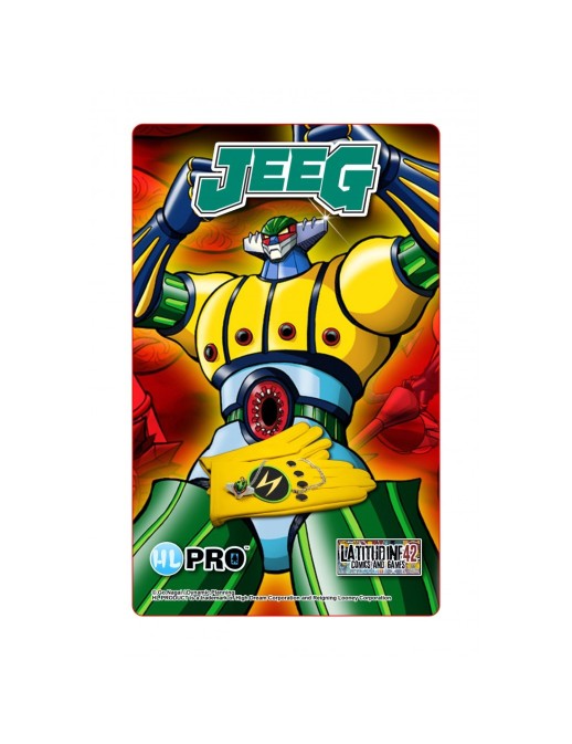 HL Pro Kotetsu Jeeg Robot Metal Box Set Gloves & Necklace