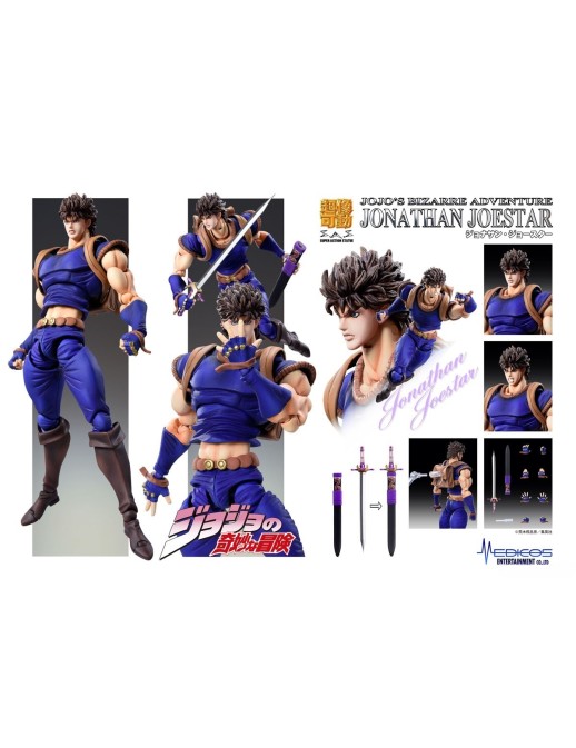 Medicos Super Action Statue JoJo's Bizarre Adventure Phantom Blood Jonathan Joestar