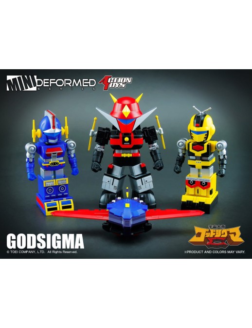 Action Toys Super Robot Mini Deformed Series MD-05 God Sigma
