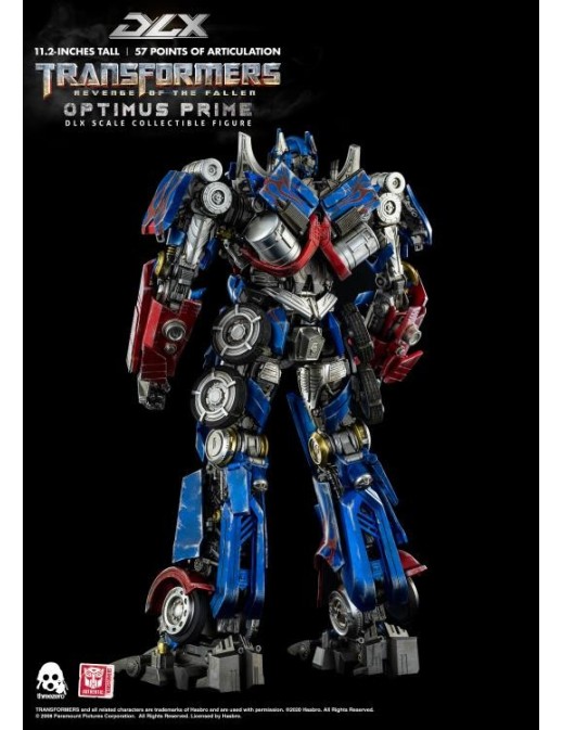 Threezero Transformers Revenge of the Fallen DLX Scale Collectible Figure Optimus Prime