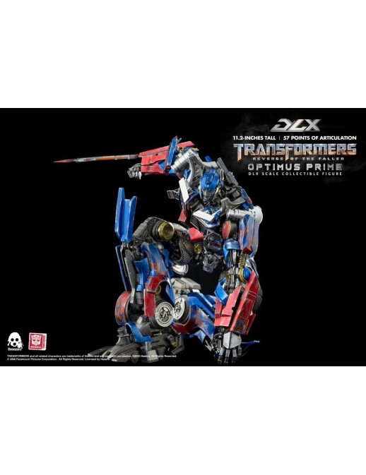 Threezero Transformers Revenge of the Fallen DLX Scale Collectible Figure Optimus Prime