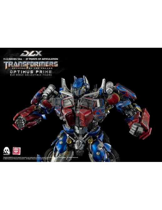 Threezero Transformers Revenge of the Fallen DLX Scale Collectible Figure Optimus Prime