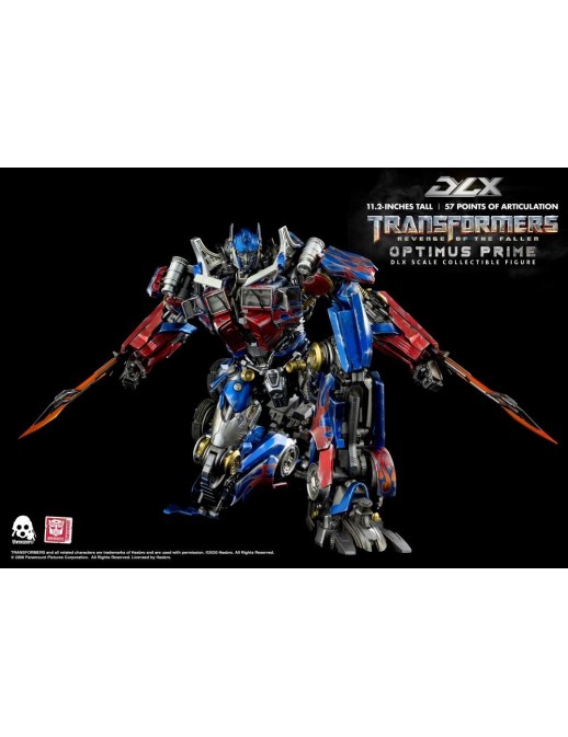 Threezero Transformers Revenge of the Fallen DLX Scale Collectible Figure Optimus Prime