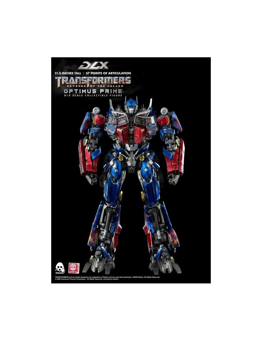 Threezero Transformers Revenge of the Fallen DLX Scale Collectible Figure Optimus Prime Threezero Transformers Revenge of the Fallen DLX Scale Collectible Figure Optimus Prime