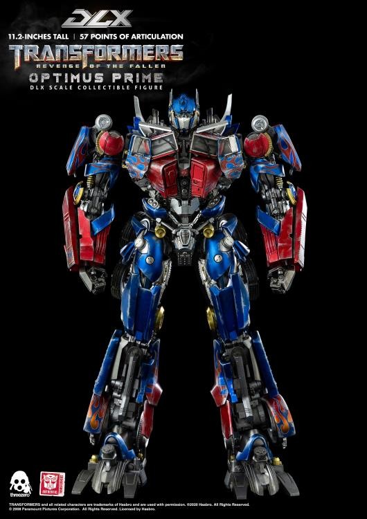 THREEZERO TRANSFORMERS REVENGE OF THE FALLEN DLX ACTION FIGURE OPTIMUS PRIME