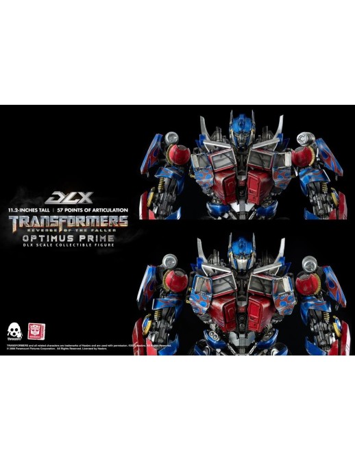 Threezero Transformers Revenge of the Fallen DLX Scale Collectible Figure Optimus Prime