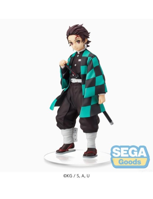 Sega Super Premium Figure Demon Slayer Kimetsu no Yaiba Tanjiro Kamado Sibling Bonds Ver.