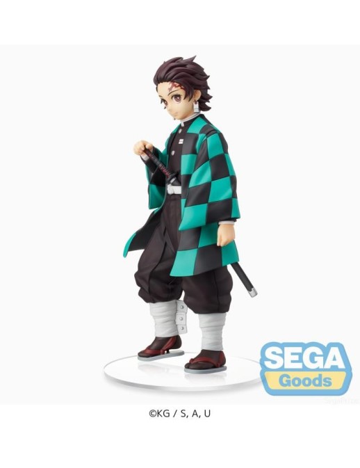 Sega Super Premium Figure Demon Slayer Kimetsu no Yaiba Tanjiro Kamado Sibling Bonds Ver.