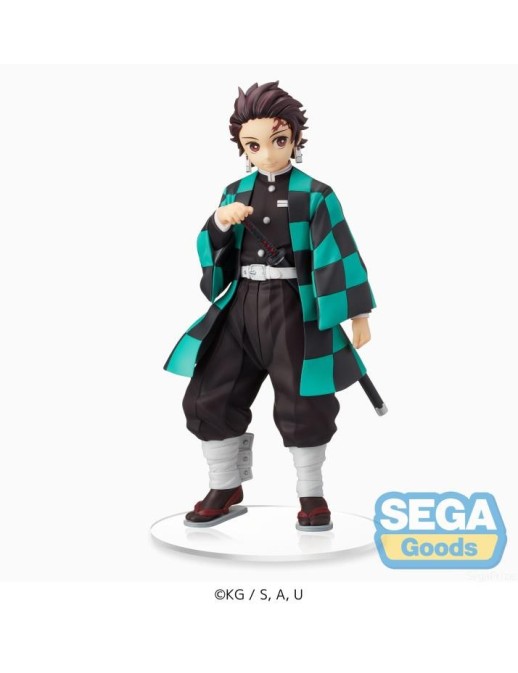 Sega Super Premium Figure Demon Slayer Kimetsu no Yaiba Tanjiro Kamado Sibling Bonds Ver.