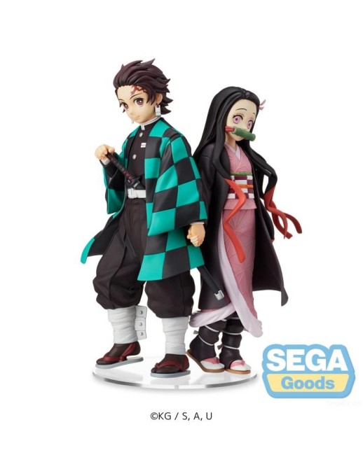 Sega Super Premium Figure Demon Slayer Kimetsu no Yaiba Nezuko Kamado Sibling Bonds Ver.