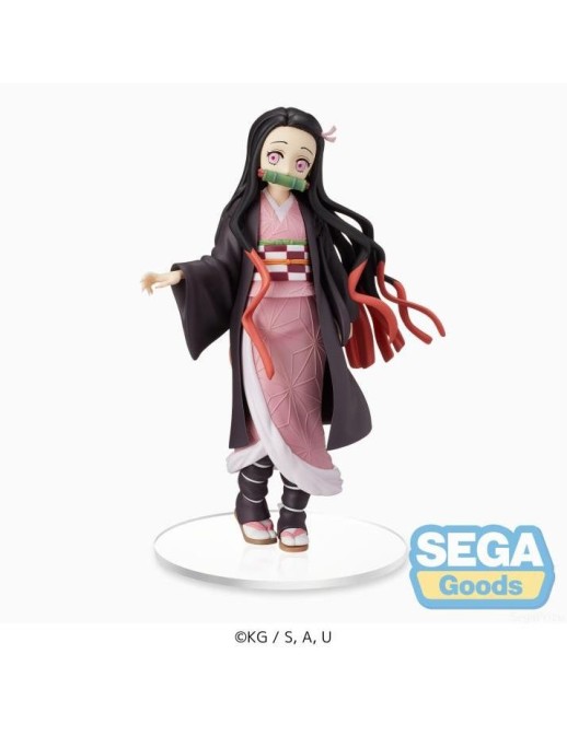 Sega Super Premium Figure Demon Slayer Kimetsu no Yaiba Nezuko Kamado Sibling Bonds Ver.