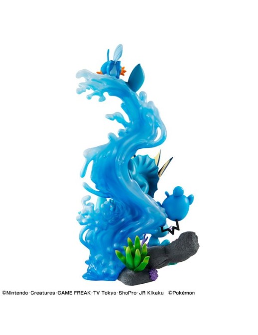 Megahouse G.E.M. VAPOREON EX Pokemon Water Type Dive To Blue