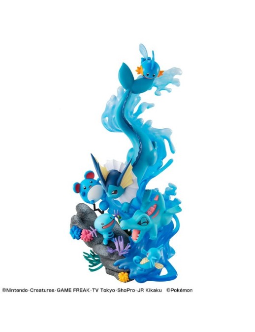 Megahouse G.E.M. VAPOREON EX Pokemon Water Type Dive To Blue