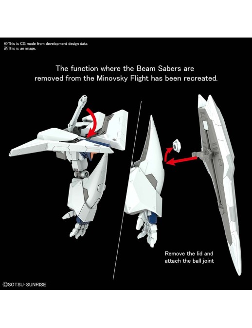 Bandai High Grade HGUC 1/144 Mobile Suit Gundam RX-105 Ξ Gundam