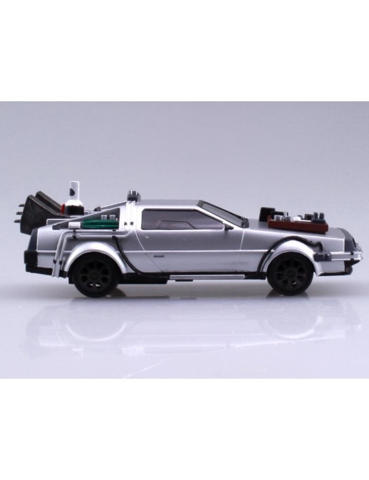 Aoshima Movie Mecha Series 13 Back To The Future III DeLorean 1/43 Scale Model Kit