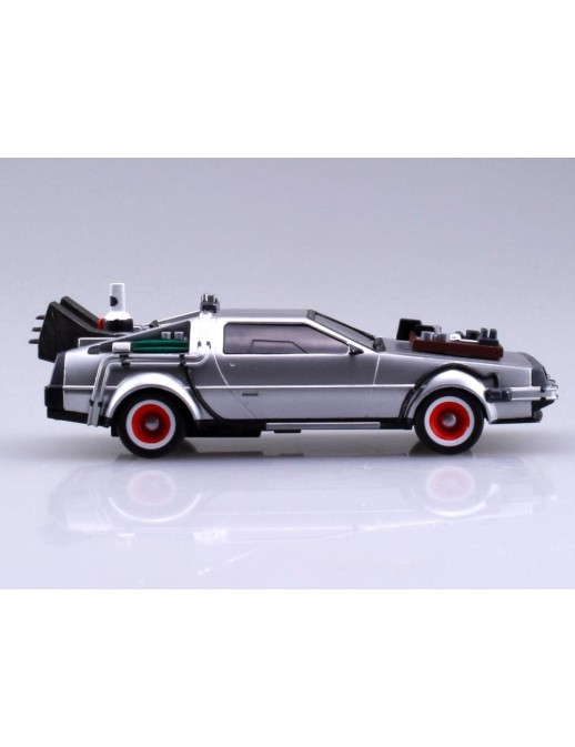 Aoshima Movie Mecha Series 13 Back To The Future III DeLorean 1/43 Scale Model Kit