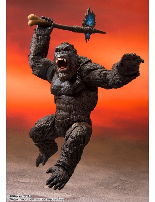 Bandai S.H. MonsterArts Godzilla vs. Kong King Kong