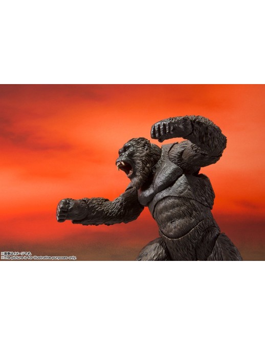 Bandai S.H. MonsterArts Godzilla vs. Kong King Kong