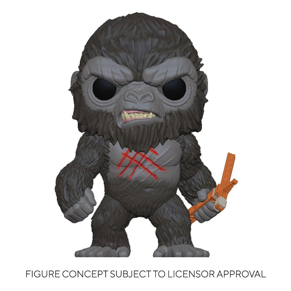 FUNKO POP! MOVIES 1022 GODZILLA VS KONG BATTLE WORN KONG