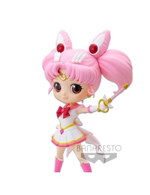 Banpresto Q Posket Sailor Moon Eternal Super Sailor Chibi Moon Kaleidoscope Ver.