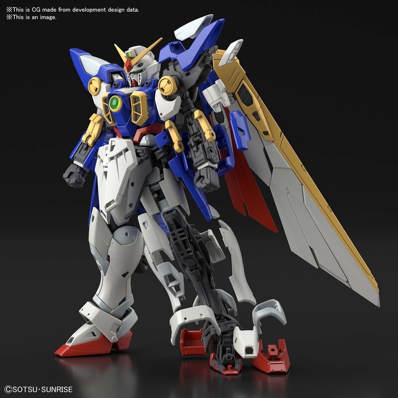 BANDAI REAL GRADE RG 1/144 MOBILE SUIT GUNDAM XXXG-01W WING GUNDAM